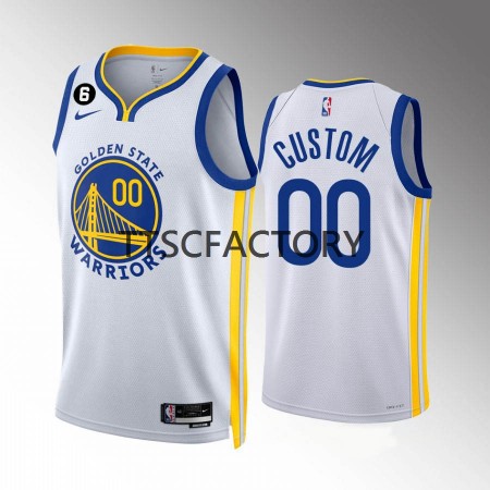Dres Golden State Warriors Prilagođeni Nike 2022-23 Association Edition Bijela Swingman - Muške
